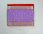 Red Banarasi Tussar Silk Saree