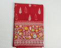 Maroon Banarasi Tussar Silk Saree