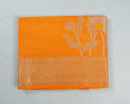 Orange Banarasi Chiniya Saree