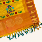 Pure handloom Gadwal saree catalog 41 — border detail