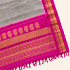 Pure handloom Gadwal saree catalog 43 — border detail