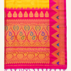 Pure handloom Gadwal saree catalog 46 — pallu detail