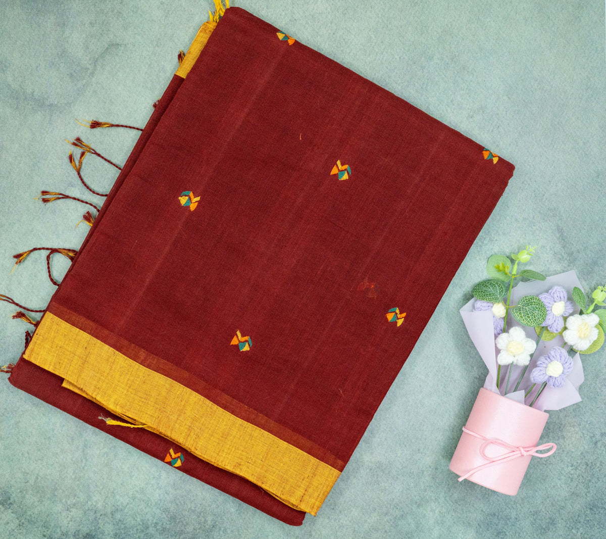 Ponduru cotton saree NiViH Weaves